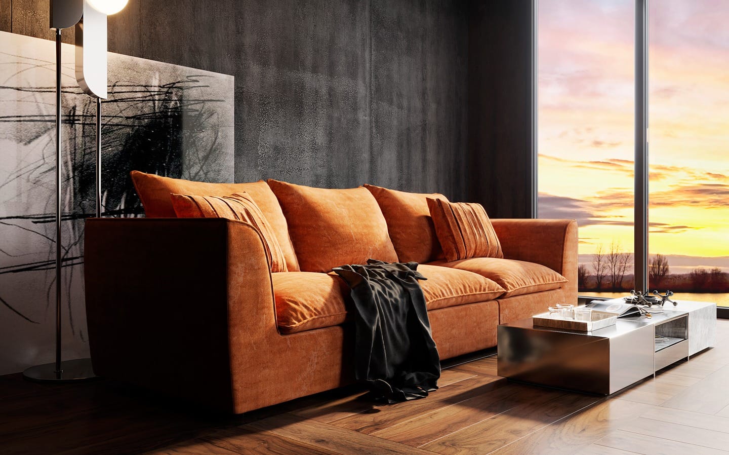 Чехол-накидка на диван: на резинке или натяжной. Какой выбрать