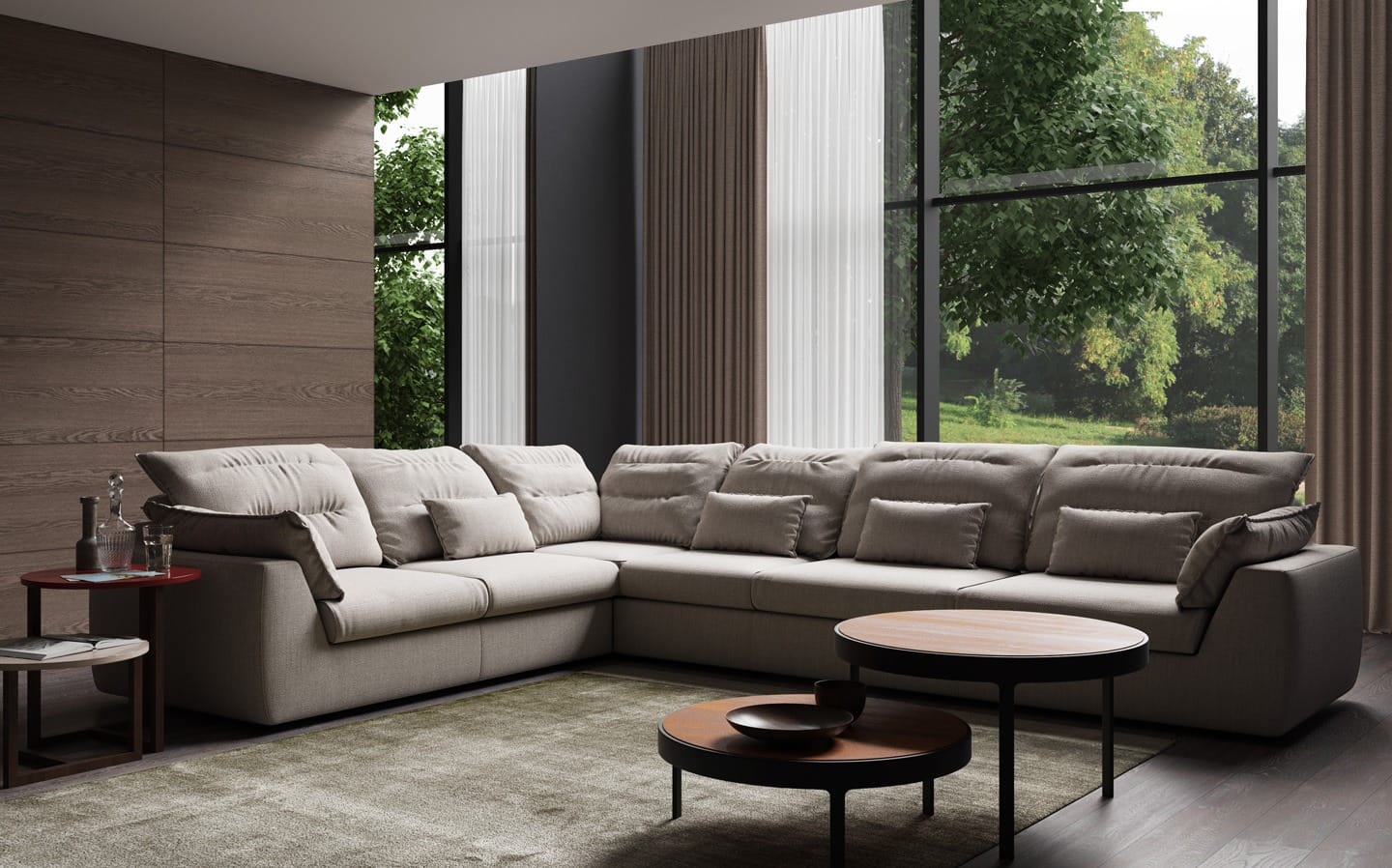 Модульный диван — лучшее решение для домашнего кинотеатра